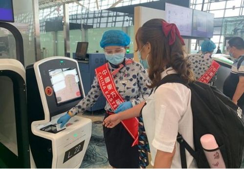 中國東航持續打造 智慧機場 西安咸陽機場自助行李托運專區啟用