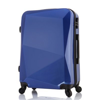 凱鉑瑞鉆石切面萬向輪行李箱托運箱商務(wù)旅行拉桿箱 深藍 24寸【報價、價格、評測、參數(shù)】_拉桿箱_蘇寧易購